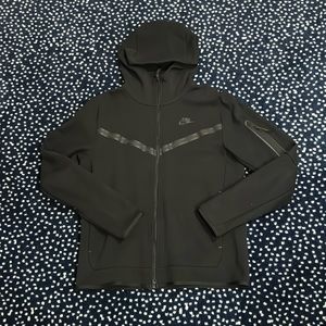 Nike Sportswear Tech Fleece | Men’s Full Zip Hoodie | Black | Size Medium